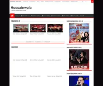 Hussainwala.com(Hussain Wala) Screenshot