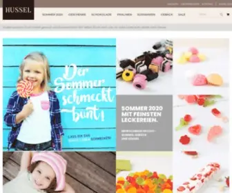 Hussel.de(HUSSEL Confiserie) Screenshot