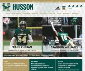 Hussoneagles.com(Husson Athletics) Screenshot