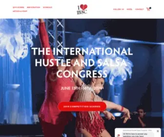 Hustleandsalsa.com(IHSC) Screenshot