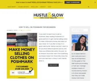 Hustleandslow.com(Hustle & Slow) Screenshot