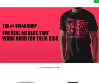 Hustleformykids.com(Merchandise) Screenshot