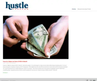 Hustlefreedom.com(Hustle Freedom) Screenshot