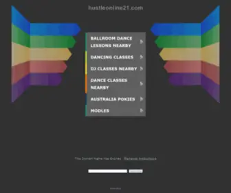 Hustleonline21.com(Hustleonline 21) Screenshot