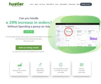 Hustlermarketing.com(Hustler Marketing) Screenshot