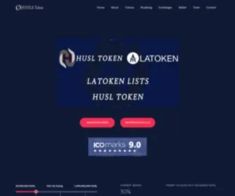 Hustletoken.org(HUSTLE) Screenshot