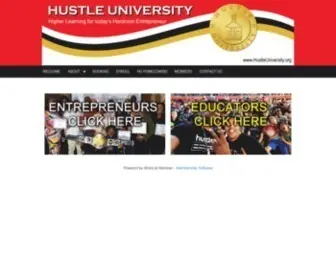 Hustleu.org(Hustle University) Screenshot
