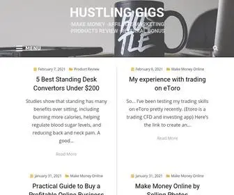 Hustlinggigs.com(Hustling Gigs) Screenshot