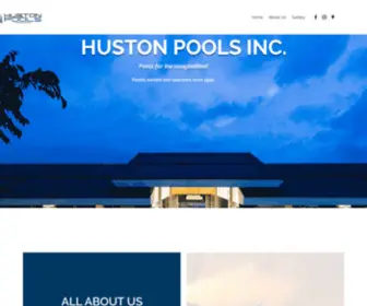 Hustonpools.com(Hustonpools) Screenshot