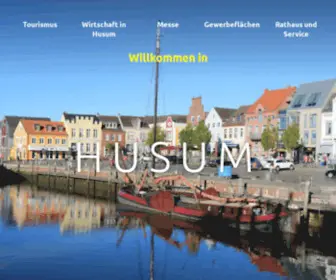Husum.org(Stadt Husum) Screenshot