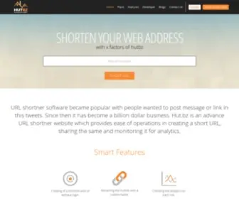 Hutbz.com(Custom URL shortener) Screenshot