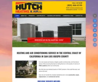 Hutchheatingandair.com(Heating & Air) Screenshot