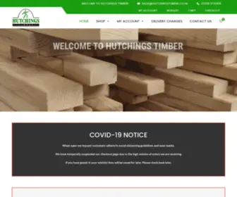 Hutchingstimber.com(Timber & Building Materials in Kent) Screenshot