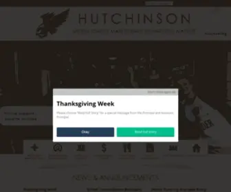 Hutchinsonhawks.org(Hutchinson Middle School) Screenshot