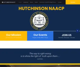 Hutchinsonnaacp.org(Our mission) Screenshot