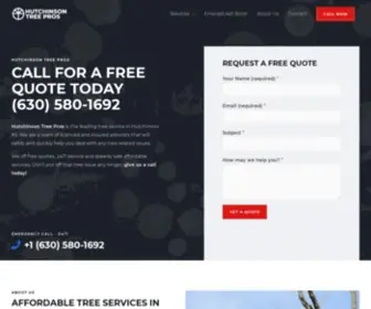 Hutchinsontreepros.com(Hutchinson Tree Pros) Screenshot