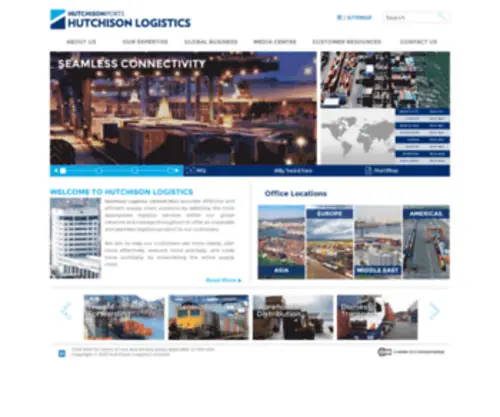 Hutchisonlogistics.com(Hutchison Port Holdings) Screenshot