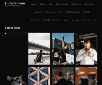 Huteller.com(Security Verification) Screenshot