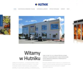 Hutnik.com.pl(Kształtowniki aluminiowe) Screenshot