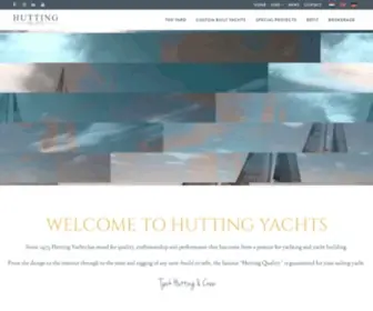 Hutting-Yachts.com(Hutting Yachts) Screenshot