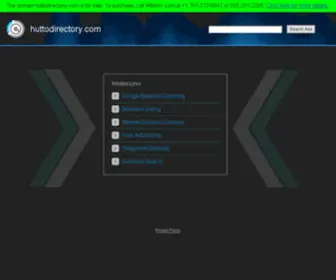 Huttodirectory.com(PHP Link Directory) Screenshot