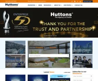 Huttonsgroup.com(Huttons Asia) Screenshot