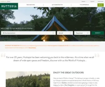 Huttopia.com(Vacances en Camping et Village nature en France) Screenshot