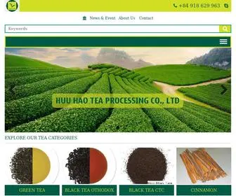 Huuhaotea.com(HUU HAO TEA PROCESSING CO) Screenshot