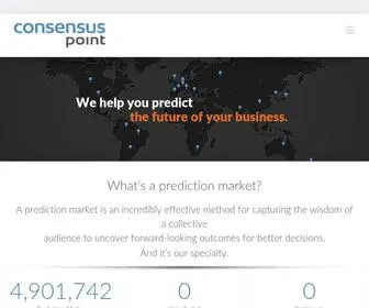 Huunu.com(Consensus Point is a market research firm) Screenshot