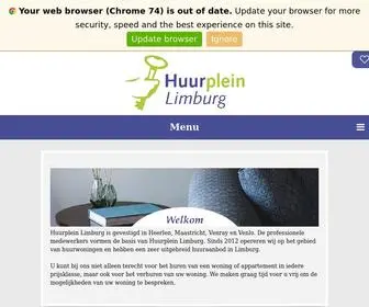 Huurpleinlimburg.nl(Huurplein Limburg gevestigd in Heerlen) Screenshot