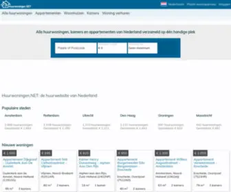 Huurwoningen.net(Huurwoningen en Huurhuizen in Nederland) Screenshot