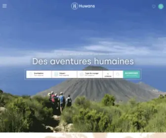 Huwans-Clubaventure.fr(Randonnée) Screenshot