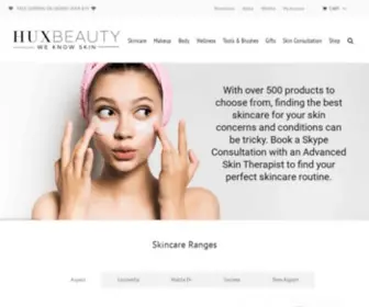 Huxbeauty.com.au(Hux Beauty) Screenshot