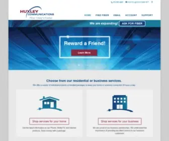Huxcomm.net(Huxley Communications Cooperative) Screenshot