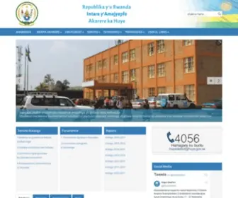 Huye.gov.rw(Ahabanza) Screenshot