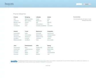 Huy.es(Huy .es : El Blog de temática Social sobre Inmigración e Inmigrantes) Screenshot