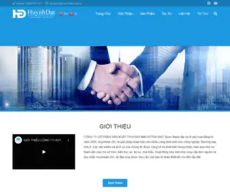 Huynhdat.com(Công ty nhôm kính Huỳnh Đạt) Screenshot