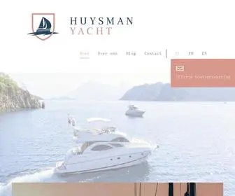 Huysmanyacht.com(Huysman Yacht) Screenshot