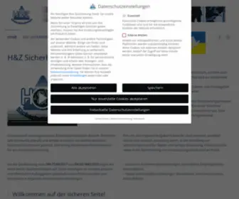 Huz-Sicherheitsdienste.de(H&Z Sicherheitsdienste Duisburg) Screenshot