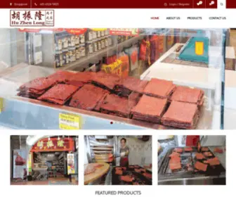 Huzhenlong.com.sg(Hu Zhen Long Foodstuff Trading) Screenshot