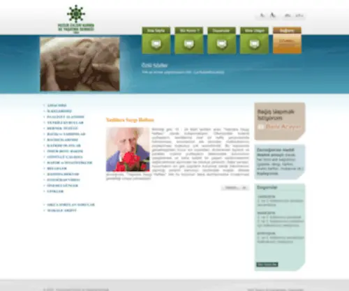 Huzurevleri.org.tr(Huzurevleri Kurma ve Yaşatma Derneği) Screenshot