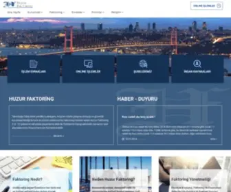 Huzurfaktoring.com(Huzur Faktoring) Screenshot