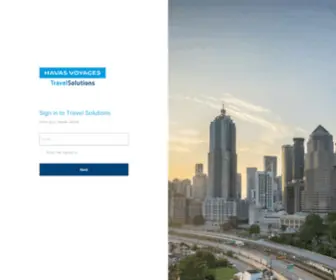 HV-Travelsolutions.com(Havas voyages) Screenshot