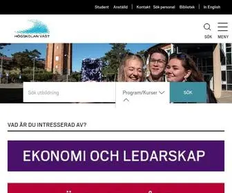 HV.se(Högskolan Väst) Screenshot