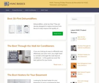 Hvacbasics.net(HVAC Basics) Screenshot