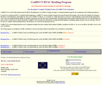 Hvaccad.com.au(HVAC Cad Services) Screenshot