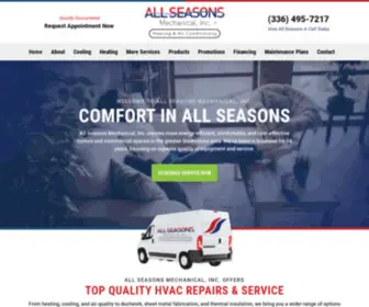 HvaCDaddy.com(All Seasons Mechanical) Screenshot