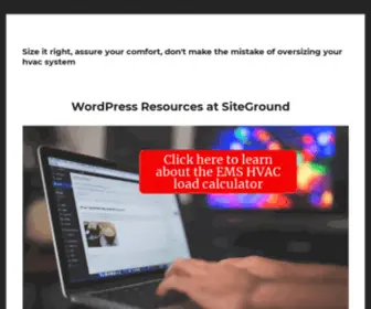 Hvacloadcalculator.com(Size it right) Screenshot