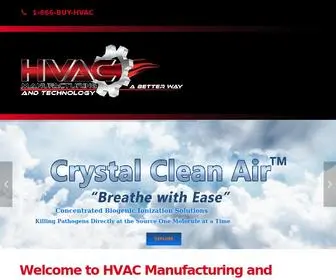 Hvacmfg.com(HVAC Products) Screenshot