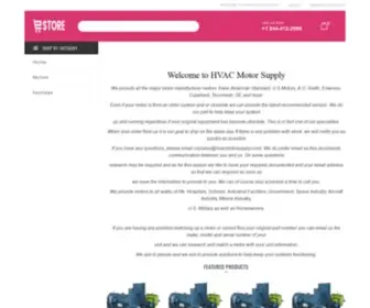 Hvacmotorsupply.com(Hvacmotorsupply) Screenshot